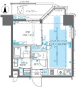 ズーム神宮前 704 間取り図