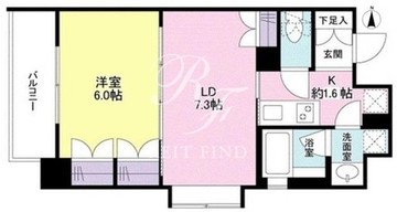 リバーレ池袋 301 間取り図