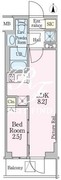 N’sパークレジデンス森下 207 間取り図