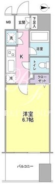 プロスペクト・グラーサ広尾 907 間取り図