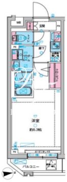 ガリシア旗の台 202 間取り図
