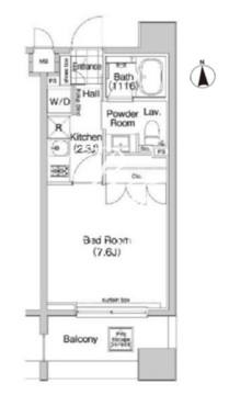 コンフォリア森下 806 間取り図