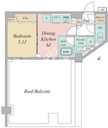 グランカーサ曳舟 705 間取り図