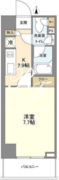 PRIME FORESHITA 302 間取り図