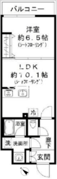 ファインクレスト巣鴨 304 間取り図