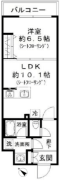 ファインクレスト巣鴨 103 間取り図