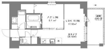SRS八広 404 間取り図