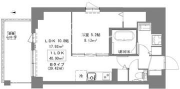 SRS八広 202 間取り図