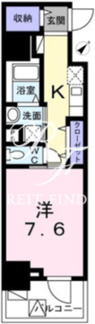 MAY FAIR 502 間取り図