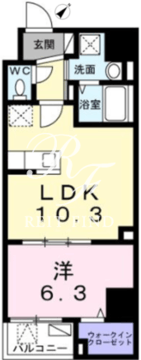 MAY FAIR 1001 間取り図
