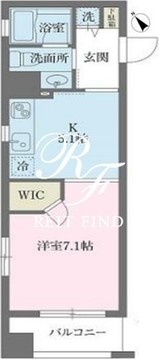 KDXレジデンス森下千歳 401 間取り図