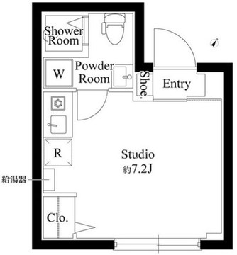 ザ・シティレジデンス新宿荒木町 101 間取り図