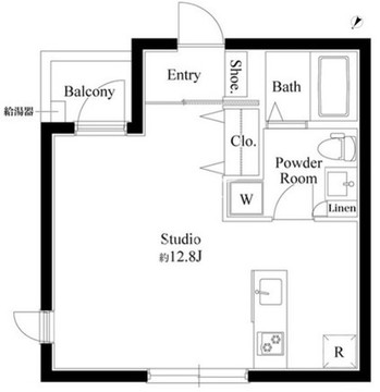 ザ・シティレジデンス新宿荒木町 202 間取り図