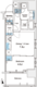 レジディア大手町北 1001 間取り図