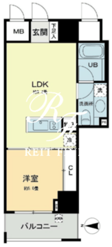 ベルファース本郷弓町 1009 間取り図