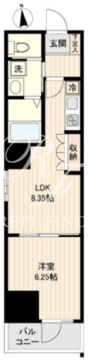グレイヒルズ 403 間取り図