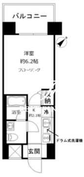 フォレシティ豊洲 301 間取り図