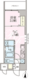 ジニア深川住吉 101 間取り図