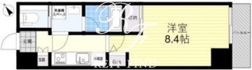 ブレントウッド恵比寿 502 間取り図