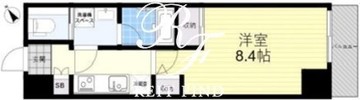 ブレントウッド恵比寿 403 間取り図