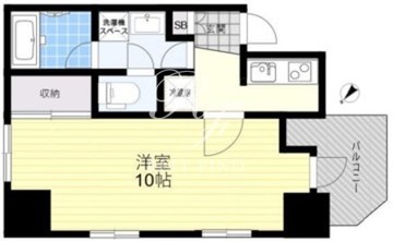 ブレントウッド恵比寿 306 間取り図