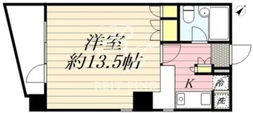 HF八丁堀レジデンス2 703 間取り図