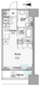 レジディア錦糸町2 402 間取り図