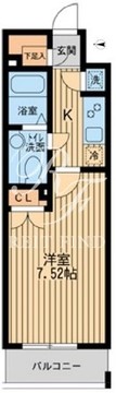 KDXレジデンス東新宿 814 間取り図
