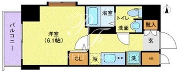 レジディア北品川 1209 間取り図