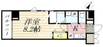 グランパセオ田端 A-504 間取り図