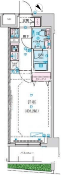 リヴシティ墨田イースト 102 間取り図