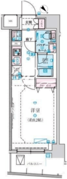 リヴシティ墨田イースト 302 間取り図