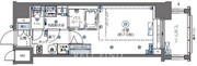 ズーム四谷左門町 1002 間取り図