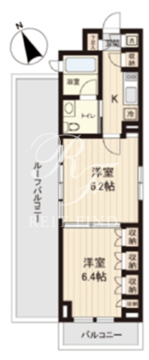 プラティーク清澄白河 703 間取り図