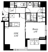 レジディア日本橋馬喰町3 401 間取り図