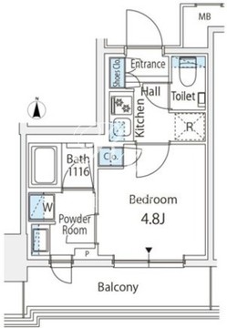 リビオレゾン三田 903 間取り図