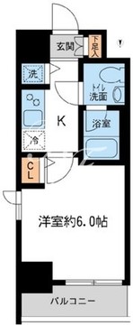 KDXレジデンス大島 901 間取り図
