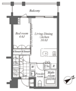 オーパスレジデンス恵比寿 316 間取り図