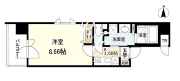 スタイリオ旗の台2 306 間取り図