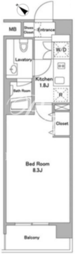 BPRレジデンス代々木 109 間取り図