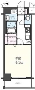 アンファンテーヌ 702 間取り図