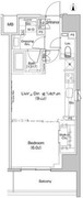 ザ・パークハビオ元浅草プレイス 501 間取り図