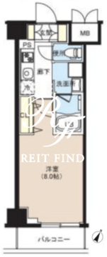 辰巳スカイガーデンテラス S-406 間取り図