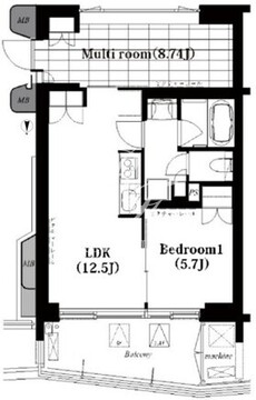 代々木参宮橋テラス 223 間取り図