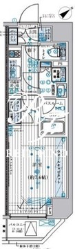 ブライズ池袋 904 間取り図