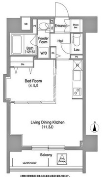 コンフォリア町屋 902 間取り図