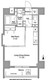 コンフォリア町屋 902 間取り図