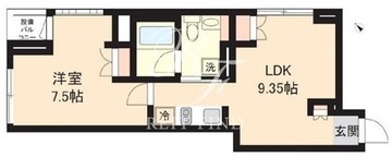 パセオ神宮前 204 間取り図