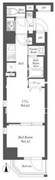 グランジット菊川 501 間取り図