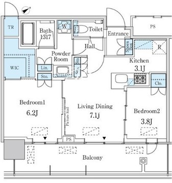 JP noie 蔵前 2006 間取り図